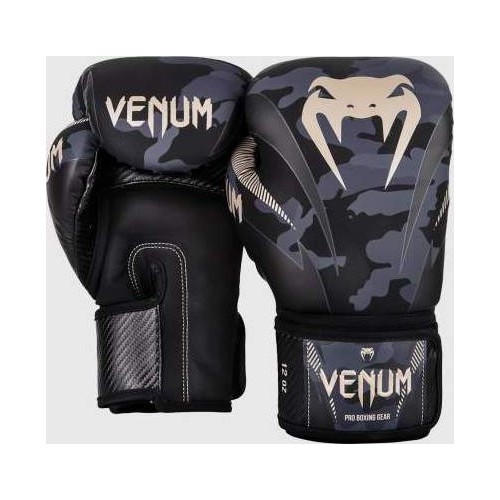 Boksa cimdi Venum Impact – Dark Camo/Sand