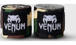 Boksa bandāžas Venum Kontact, 2,5 m – Forest Camo