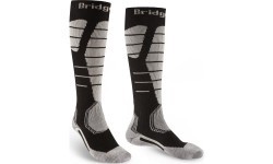 Zeķes Ski Easy On, melnas/pelēkas, S - 816