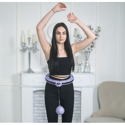 Утяжеленный обруч inSPORTline Pro 69–105 см