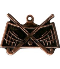 Medaļa MTL827 Lauka hokejs - 45 mm - Bronza