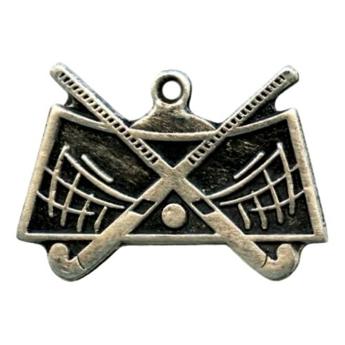 Medaļa MTL827 Lauka hokejs - 45 mm - Sudrabs