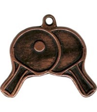 Medaļa MTL825 Galda teniss - 45 mm - Bronza
