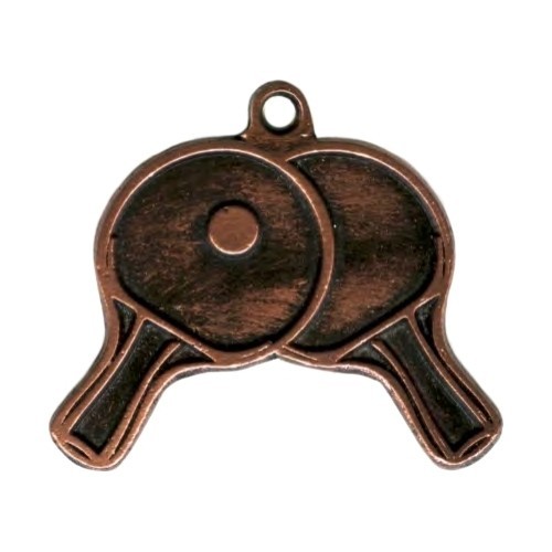 Medaļa MTL825 Galda teniss - 45 mm - Bronza