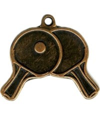 Medaļa MTL825 Galda teniss - 45 mm - Zelts