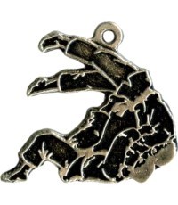 MTL815 Judo Medal - 60 mm - Silver