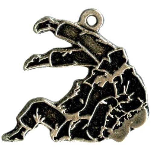 MTL815 Judo Medal - 60 mm - Silver