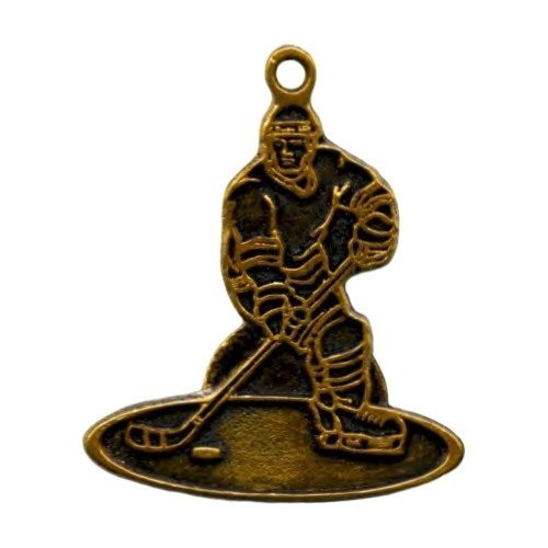 Medal MTL813 Ice Hockey - 65 mm - Gold