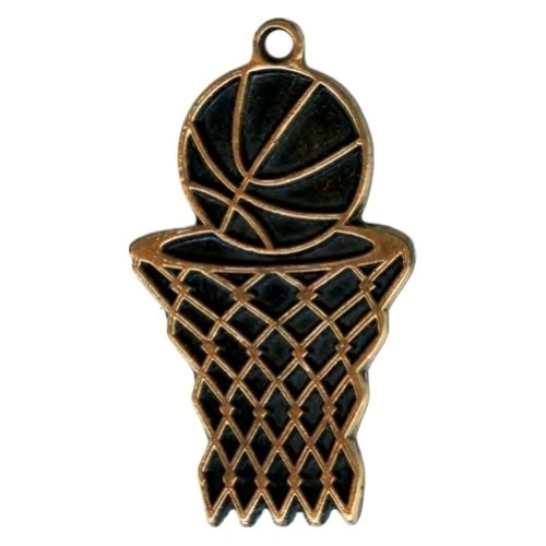 Medaļa MTL812 Basketbols - 70 mm - Zelts