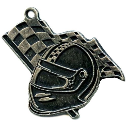 Medaļa MTL809 Auto-Moto sports - 65 mm - Sudrabs