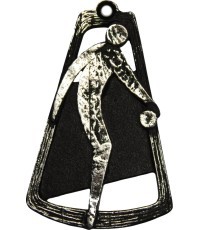MTL778 Pétanque Medal - 90 mm - Silver
