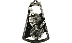 Medaļa MTL777 Galda teniss - 90 mm - Sudrabs