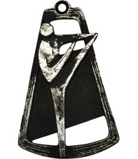 Medal MTL768 Karate - 90 mm - Silver