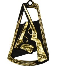 Medal MTL767 Shooting - 90 mm - Gold