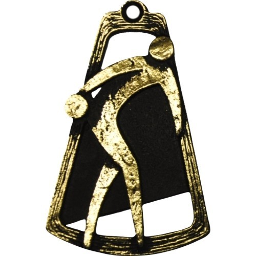 Medal MTL765 Bowling - 90 mm - Gold