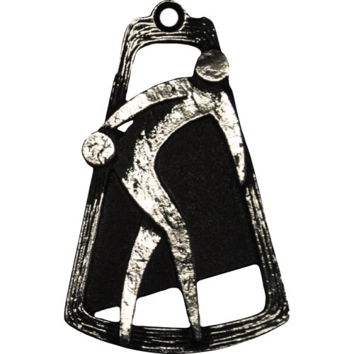 Medaļa MTL765 Boulings - 90 mm - Sudrabs