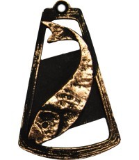 Medaļa MTL764 Zivs - 90 mm - Bronza