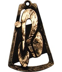 Medaļa MTL763 Velosipēds - 90 mm - Bronza