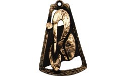 Medal MTL763 Bicycle - 90 mm - Bronza