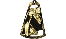 Medal MTL762 Horse - 90 mm - Gold