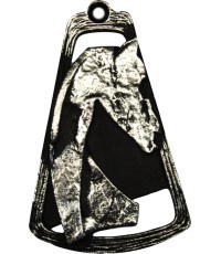 Medal MTL762 Horse - 90 mm - Silver