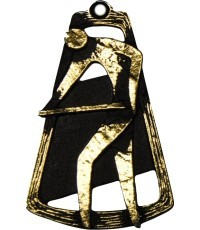 Medal MTL761 Billiards - 90 mm - Gold