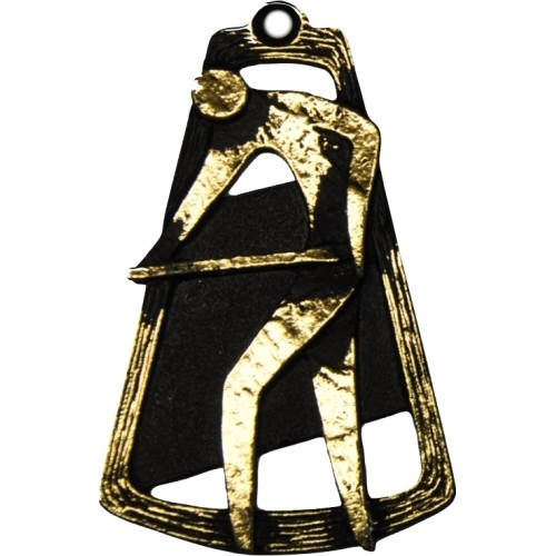 Medal MTL761 Billiards - 90 mm - Gold