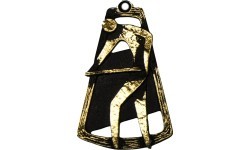 Medal MTL761 Billiards - 90 mm - Gold