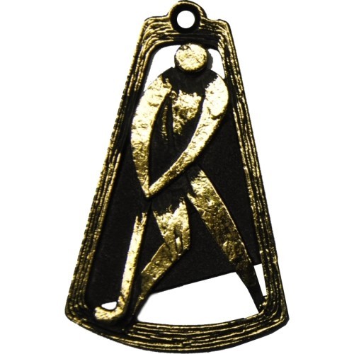 Medal MTL753 Field Hockey - 90 mm - Gold