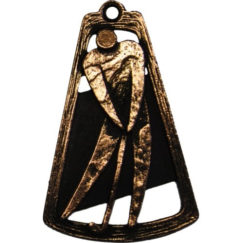 MTL751 Golf Medal, Metal - 90 mm - Bronza
