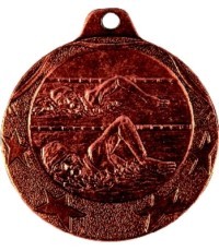 Medal IL178 Swimming - 40 mm - Bronza
