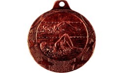 Medaļa IL178 Peldēšana - 40 mm - Bronza
