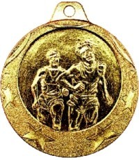 Medal IL104 Running - 40 mm - Gold