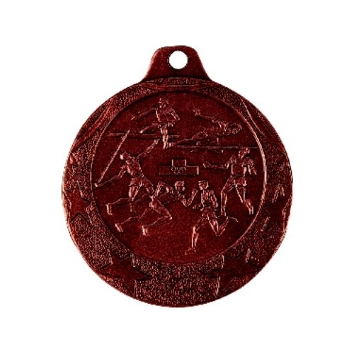 Medaļa IL069 Atlētika - 40 mm - Bronza