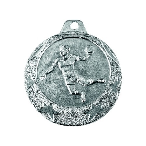 Medaļa IL059 Handbols - 40 mm - Sudrabs