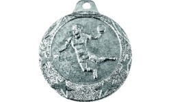 Медаль IL059 Гандбол - 40 мм - Серебристый