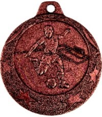 IL001 Football Medal - 40 mm - Bronza