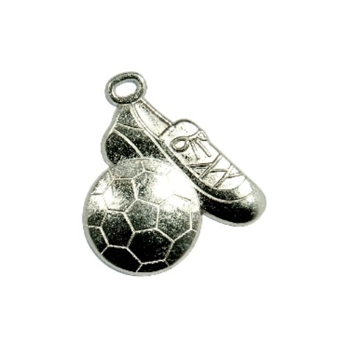 Medaļa Z330 Futbols - 50 mm - Sudrabs