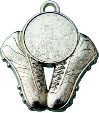 Medal Z219 Football - 55 mm - Silver