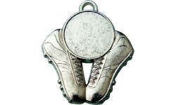 Medal Z219 Football - 55 mm - Silver