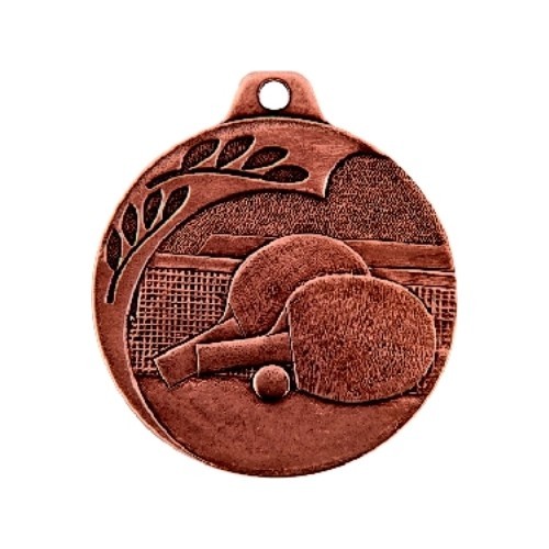 NP14 Table Tennis Medal - 40 mm - Bronza
