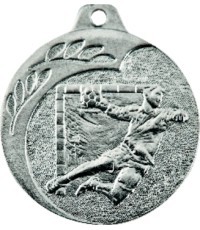 Handball Medal NP07 - 40 mm - Silver