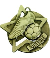 Medaļa SM1 Futbols - 65 mm - Zelts