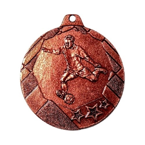 Medaļa OT6 Futbols - 50 mm - Bronza