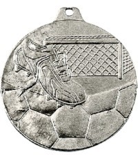 Medaļa OT5 Futbols - 50 mm - Sudrabs