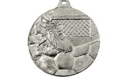 Medal OT5 Football - 50 mm - Silver
