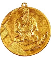 Karate Medal K13 - 50 mm - Gold