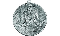 Karate Medal K13 - 50 mm - Silver