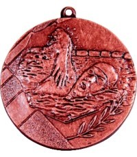 Medaļa K10 Peldēšana - 50 mm - Bronza