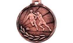 Futbola medaļa E10 - 50 mm - Bronza